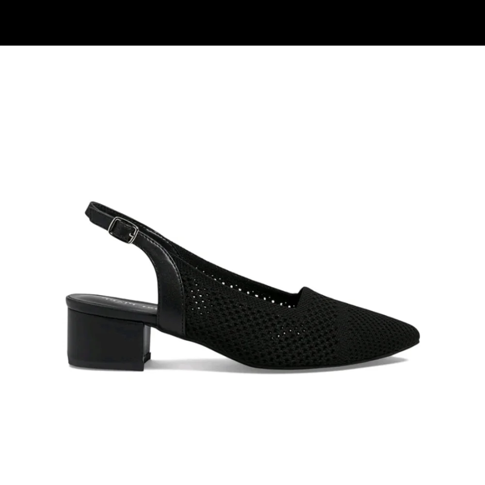 David Tate Women's Glenna Stretched Fabric Slingback Pump Sandals - Black